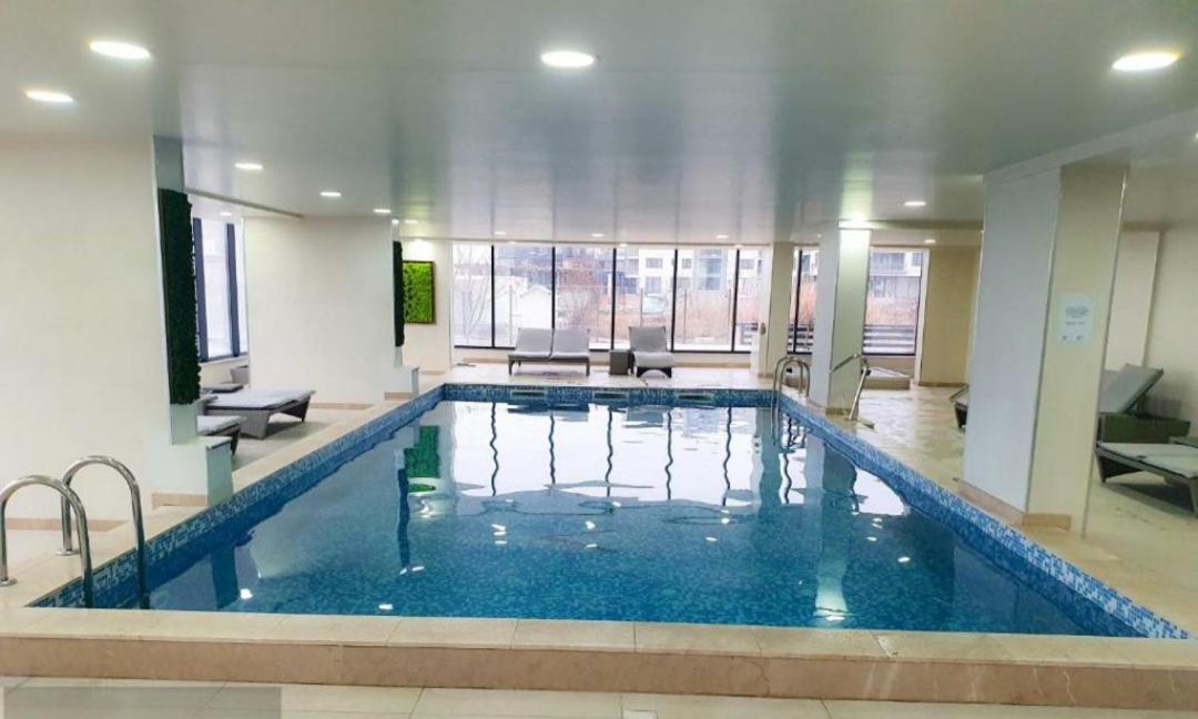 Alezzi Luxury Apartment Spa Resort Piscina Incalzita Sauna Parking Năvodari Exterior foto